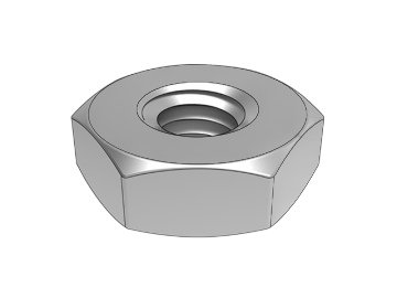 ASME B18.2.2.1-2 Nat heksagon kecil