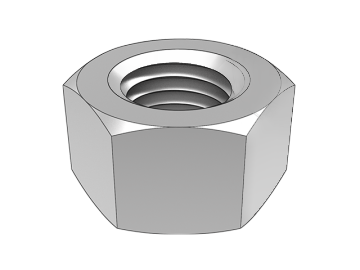 ASME B18.2.2.4-10 Kacang hex